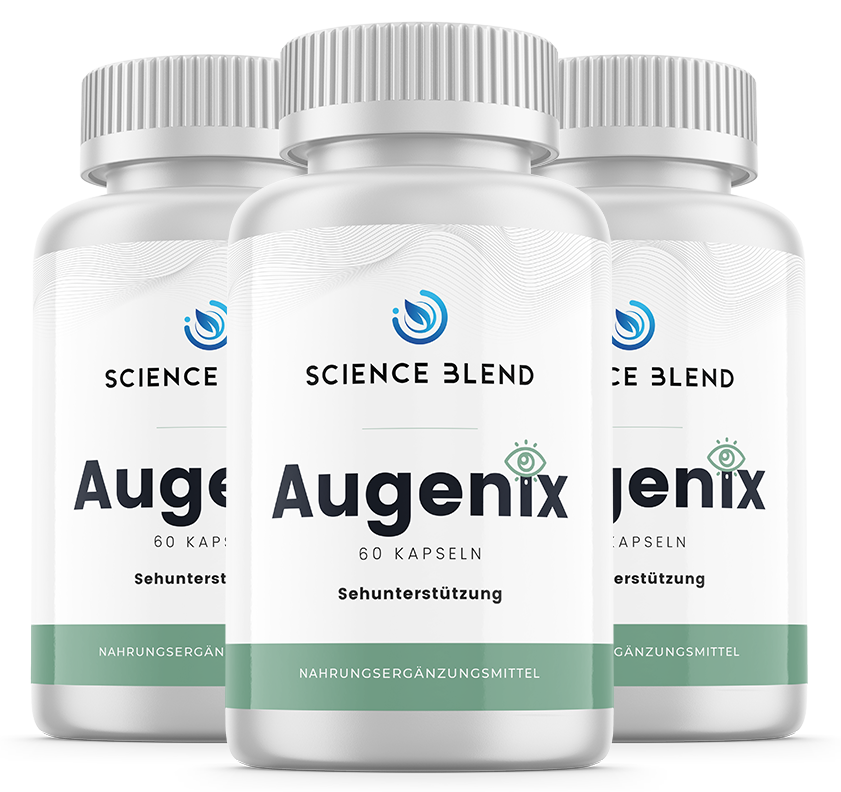 Augenix 3er Paket – drei Dosen mit je 60 Kapseln von Science Blend